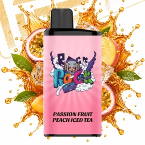 Passion Fruit Peach Iced Tea